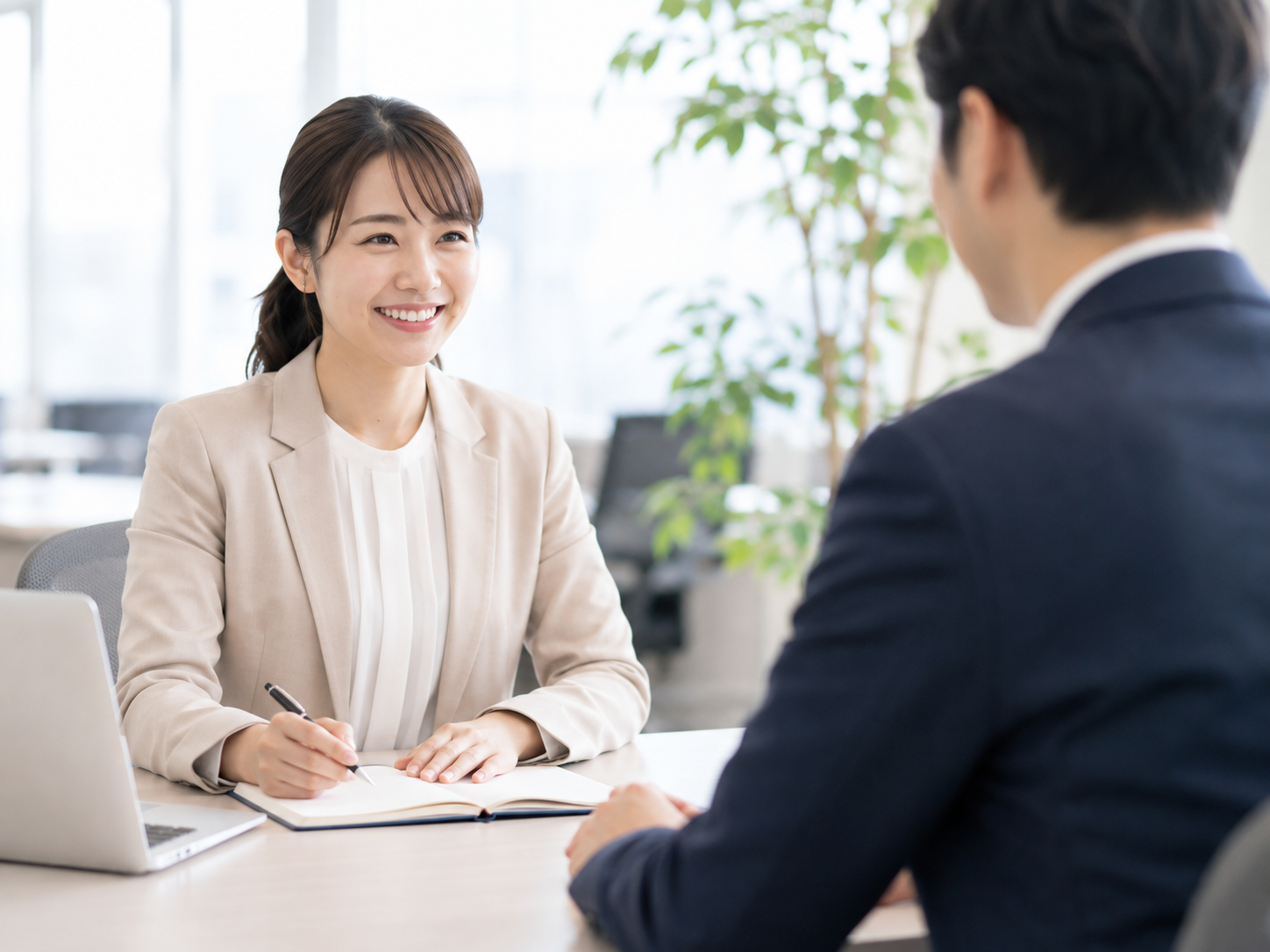 現状を調査するイメージ